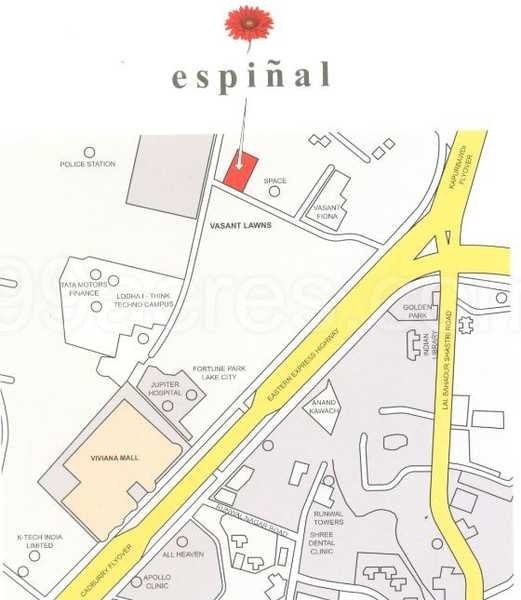 Punit Espinal Location Map