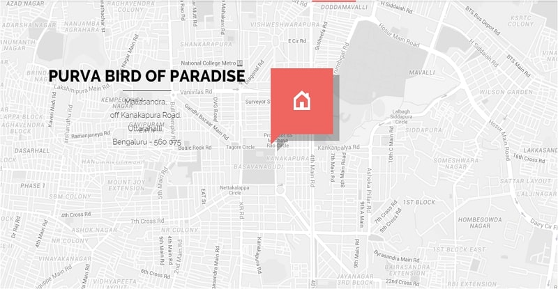 Purva Bird Of Paradise Location Map