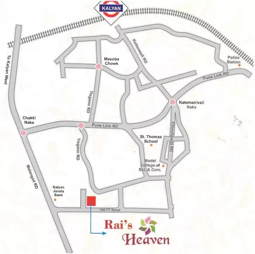 Rai Heaven Location Map