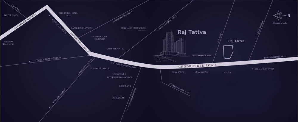 Raj Tattva Location Map