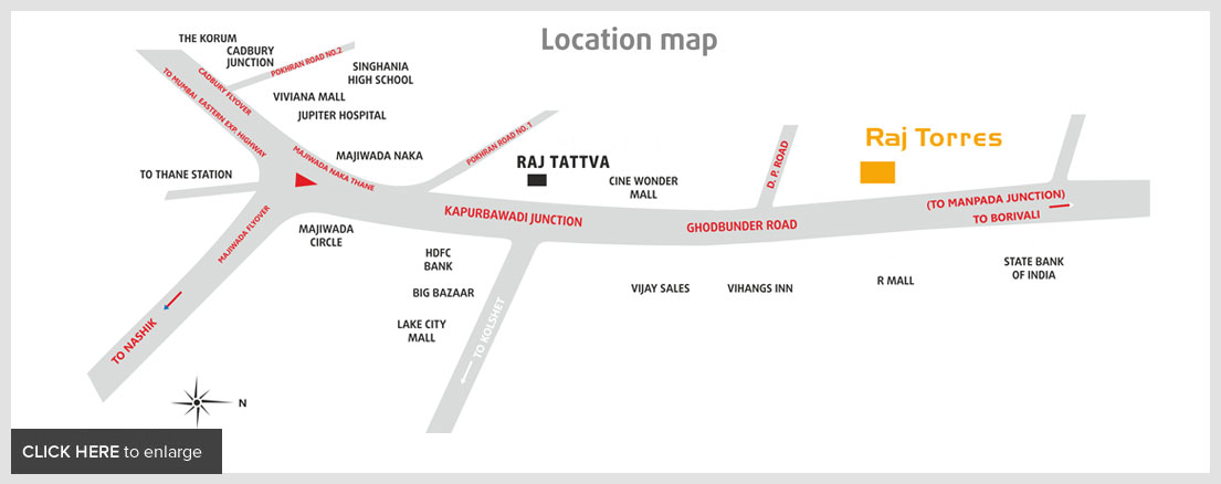Raj Torres Location Map
