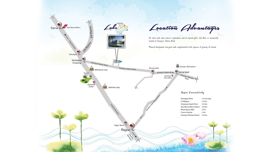 Rajwada Lakebliss Location Map