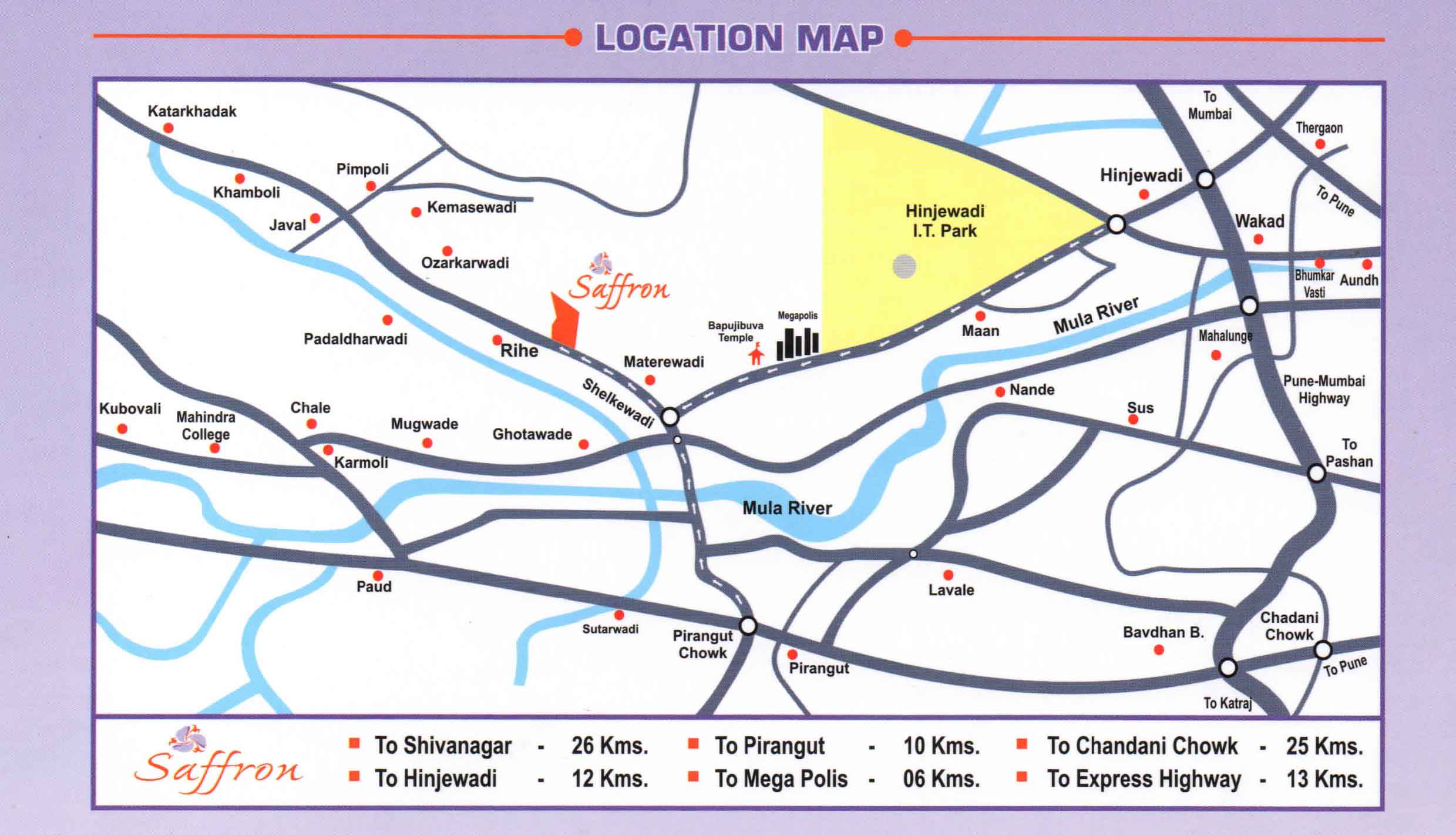 Rising Saffron Location Map