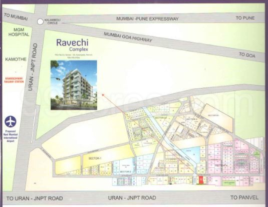 Rk Ravechi Complex Location Map
