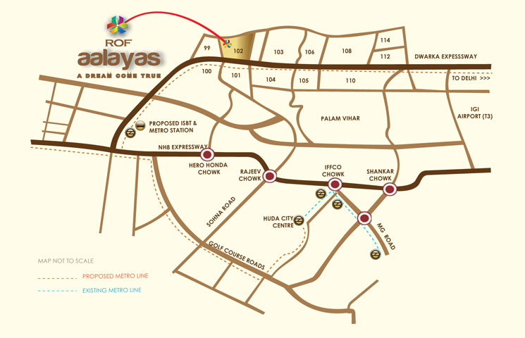 Rof Aalayas Location Map