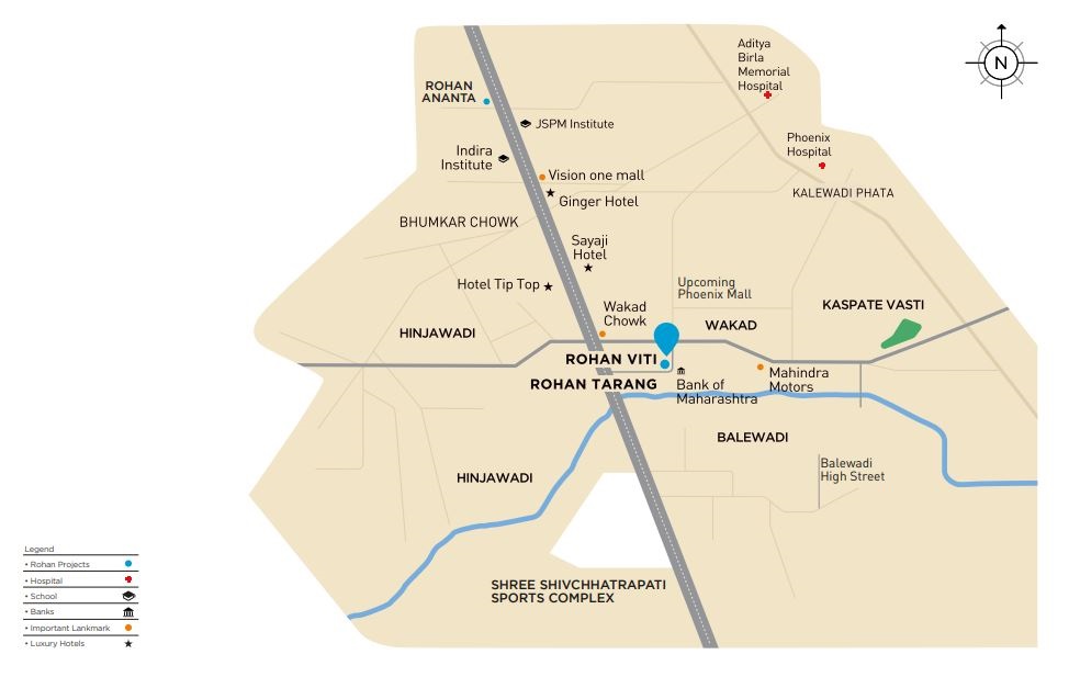 Rohan Viti Location Map
