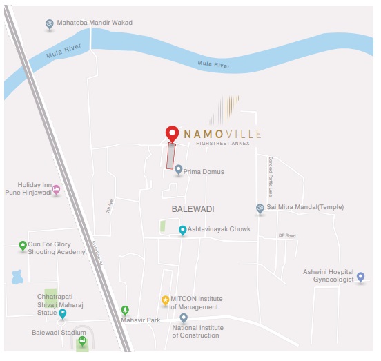 Royal Namoville Location Map