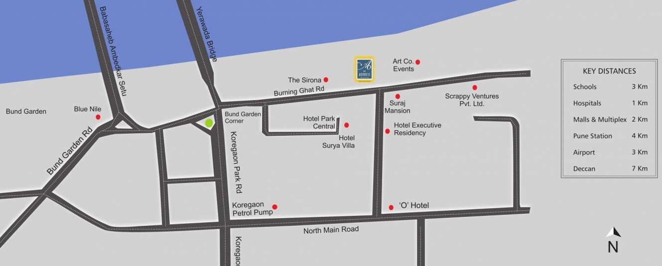Royal The Address Location Map
