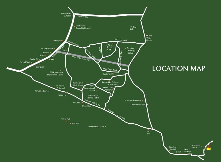 Rrl Nature Woods Location Map