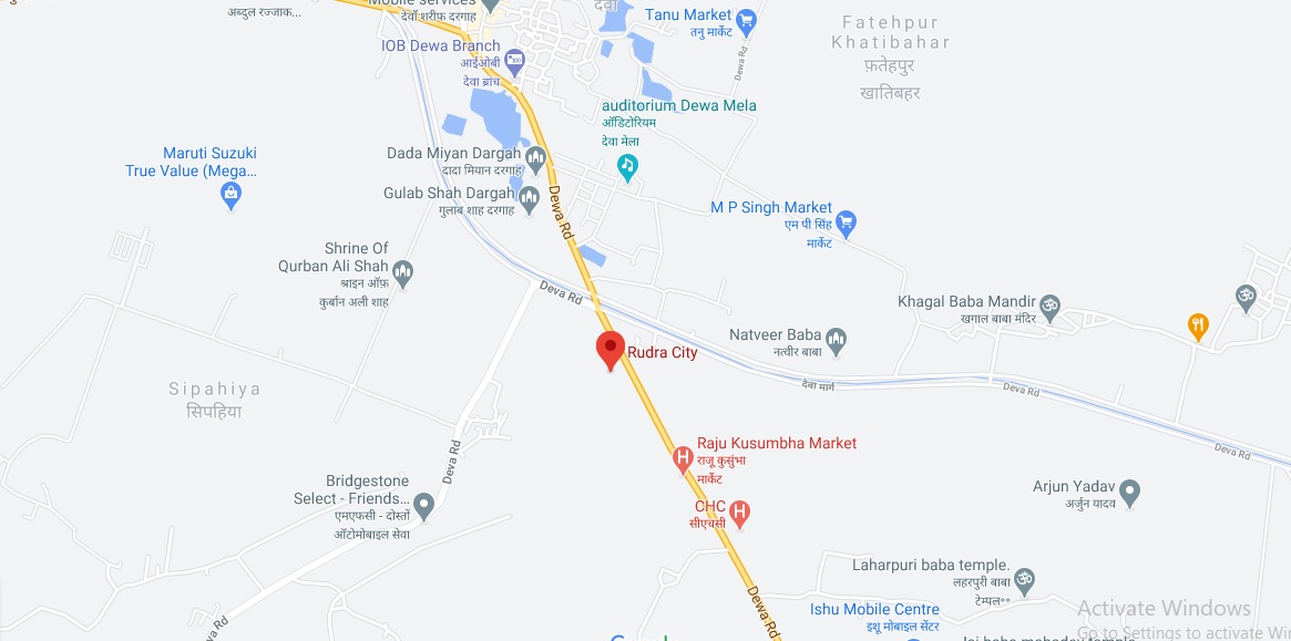Rudraksh Rudra City Location Map