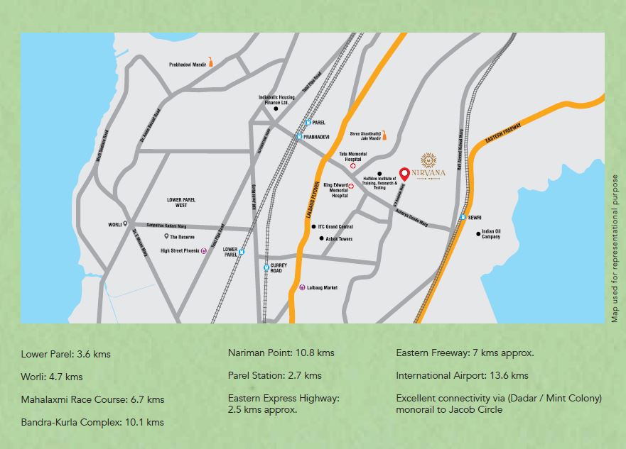 Runwal Tranquil Residences Location Map