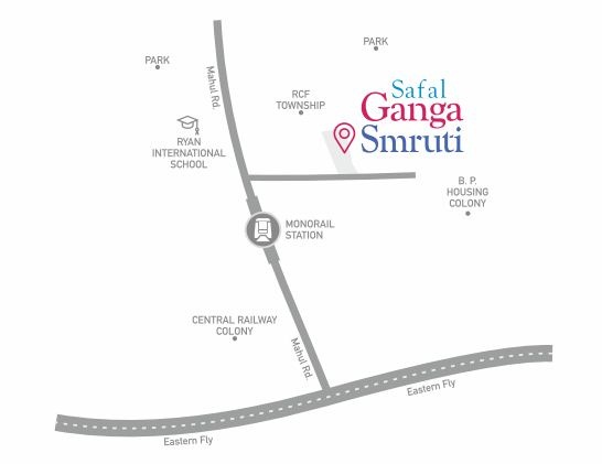 Safal Ganga Smruti Location Map
