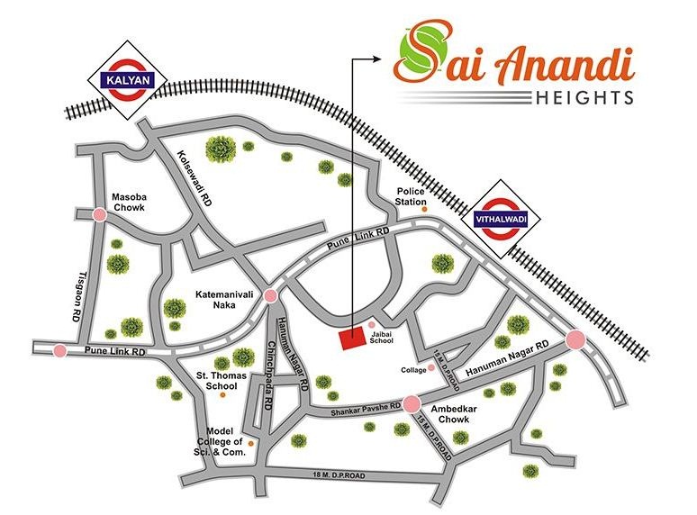 Sai Anandi Heights Location Map