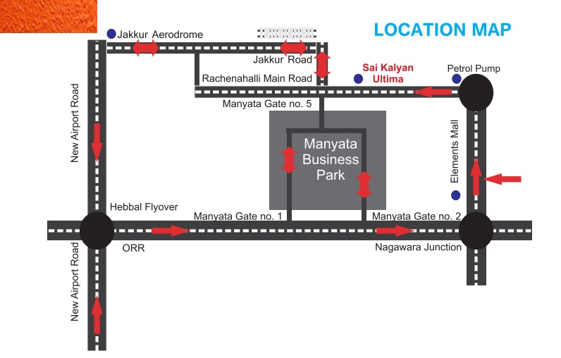 Sai Kalyan Ultima Location Map
