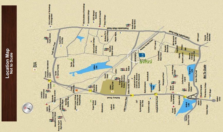 Sai Shakthi Avhni Location Map