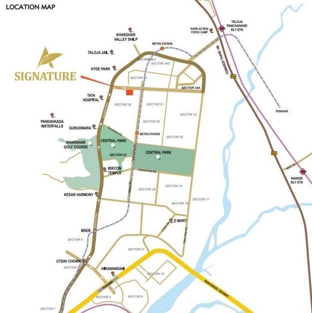 Sairama Signature Location Map