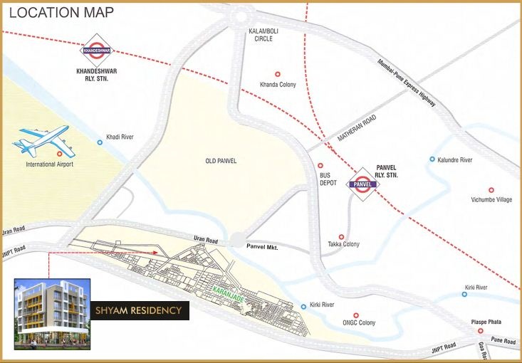 Sambhav Shyam Residency Location Map