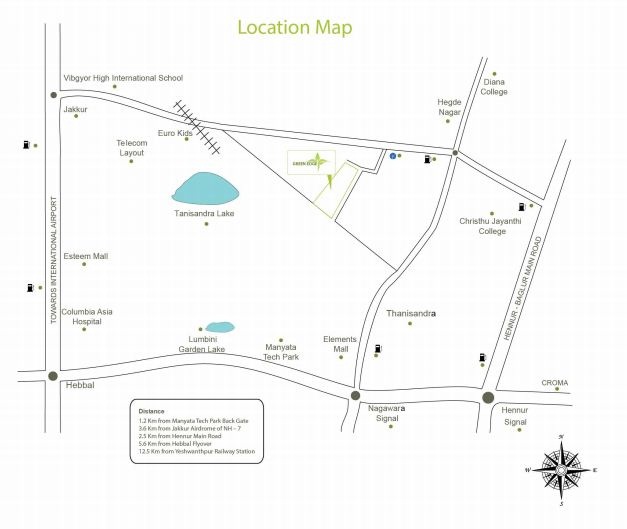 Samprasiddhi Green Edge Location Map