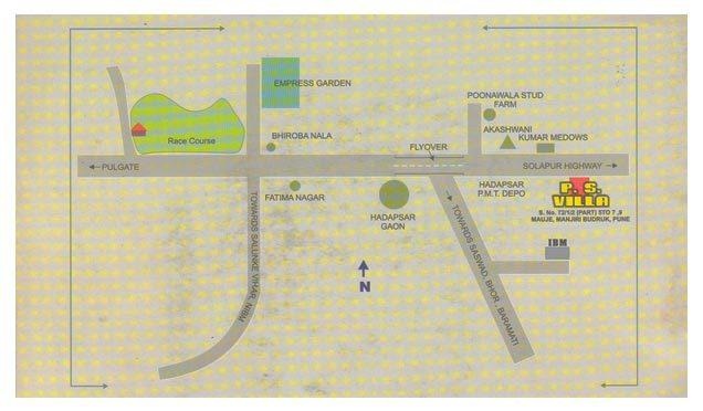Sankla Ps Villa Location Map