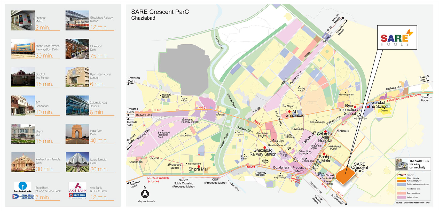 Sare Springview Heights Location Map