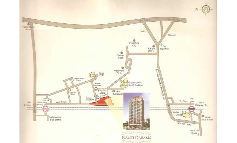 Sarkar Kanti Dreams Location Map