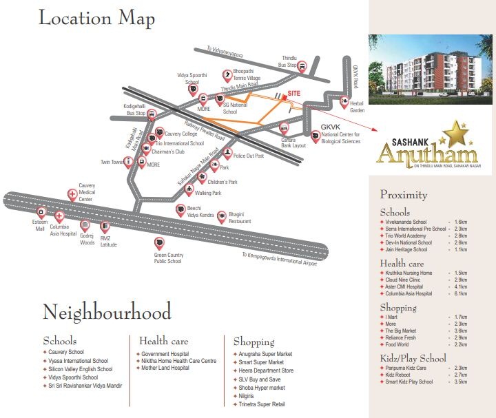 Sashank Anutham Location Map