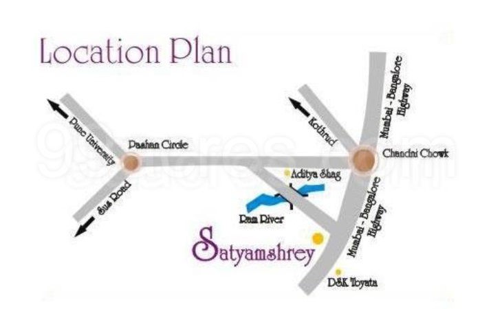Satyam Shrey Location Map