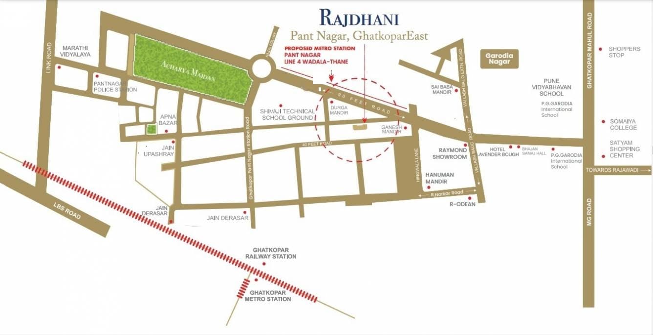 Seema Rajdhani Location Map