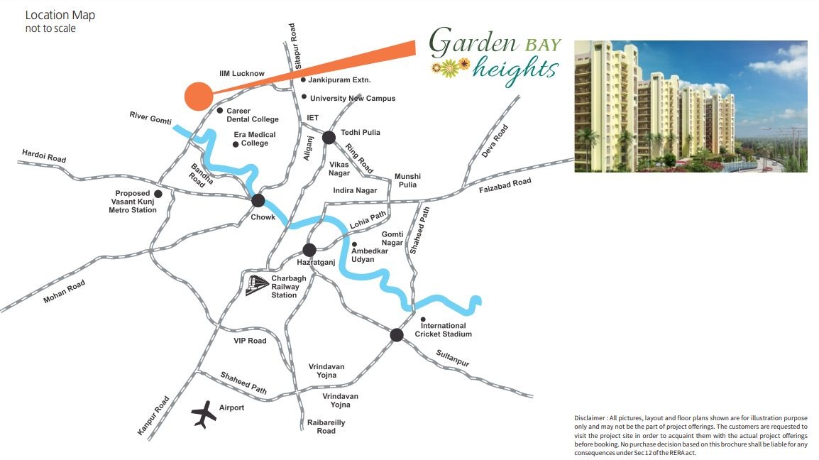 Shalimar Garden Bay Heights Location Map