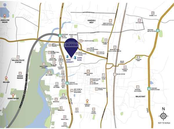 Sheth Auris Ilaria Location Map