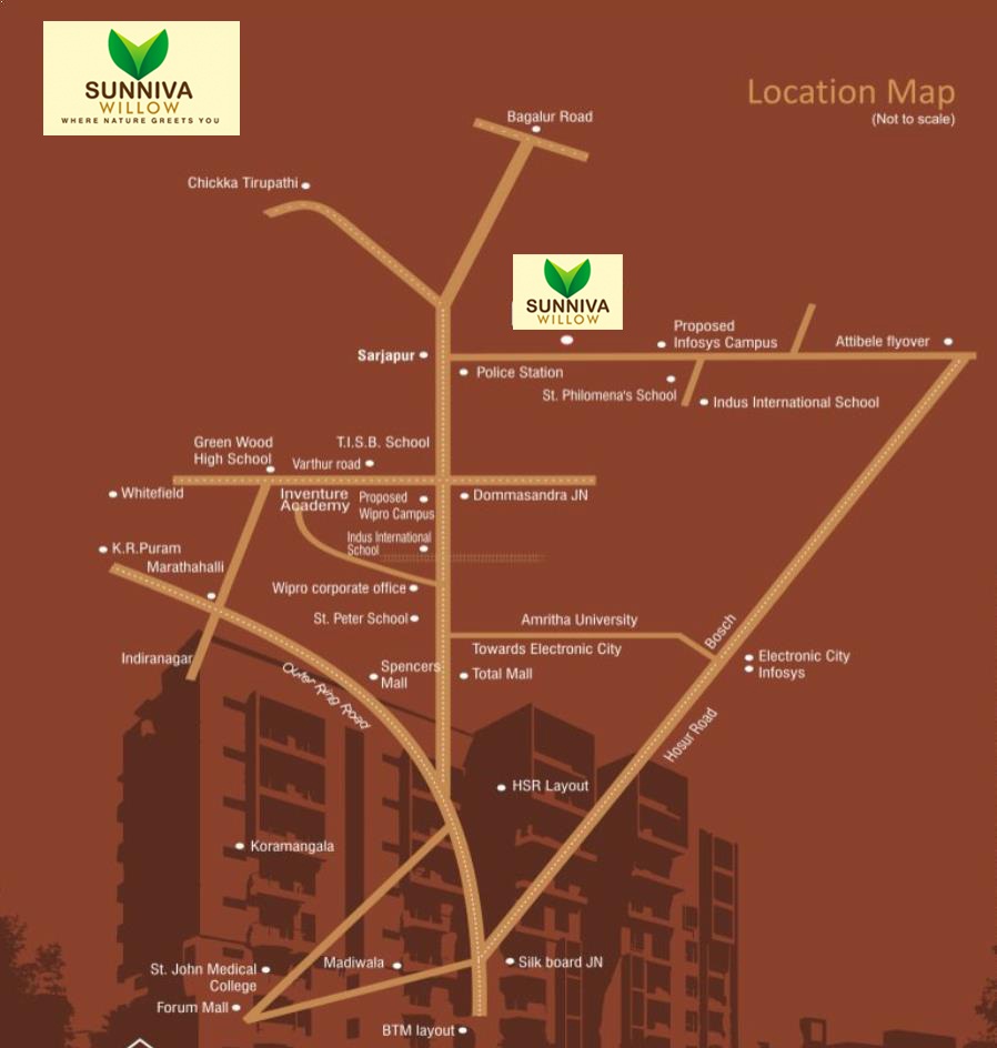 Shravanthi Pragathi Location Map