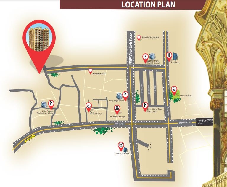 Shree Ganesh Imperial Shelter Location Map