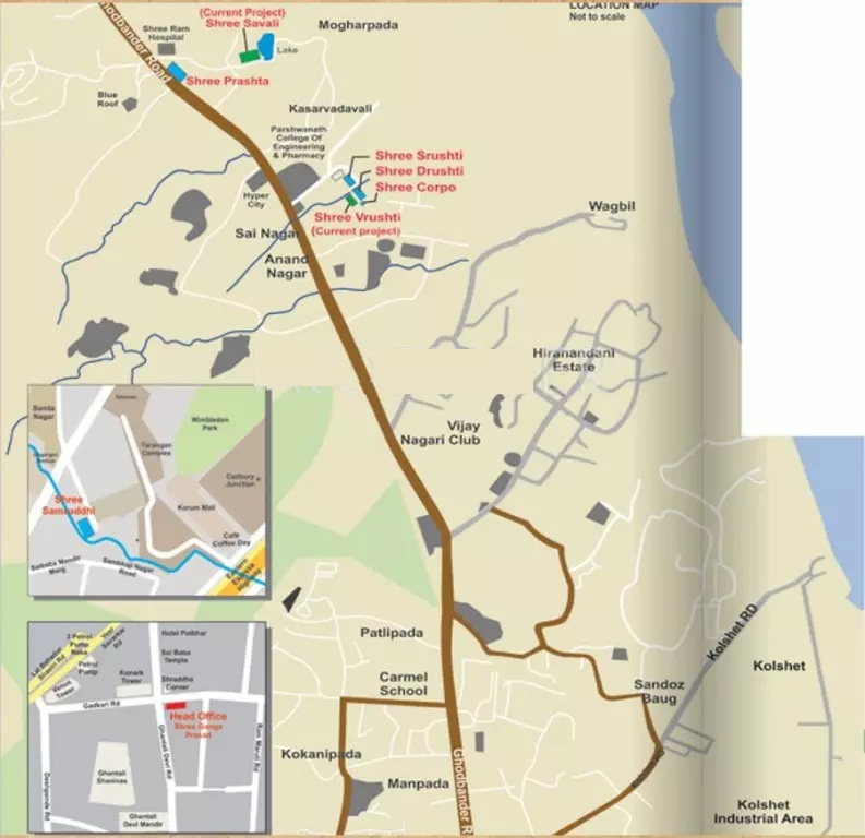 Shree Savali Location Map