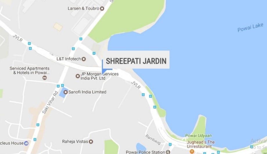 Shreepati Jardin Location Map