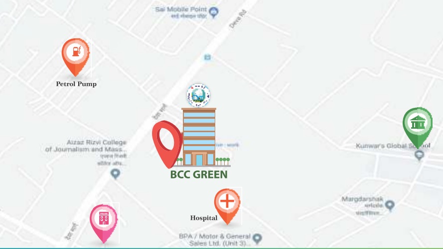 Shri Balaji Bcc Green Location Map
