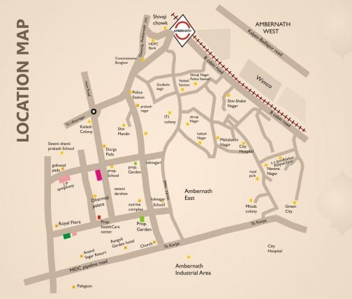 Shubhashree Aadi Aarambh Location Map