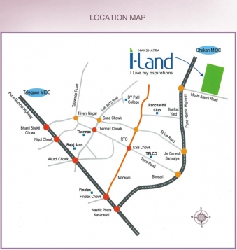 Siddhi Nakshatra I Land Location Map