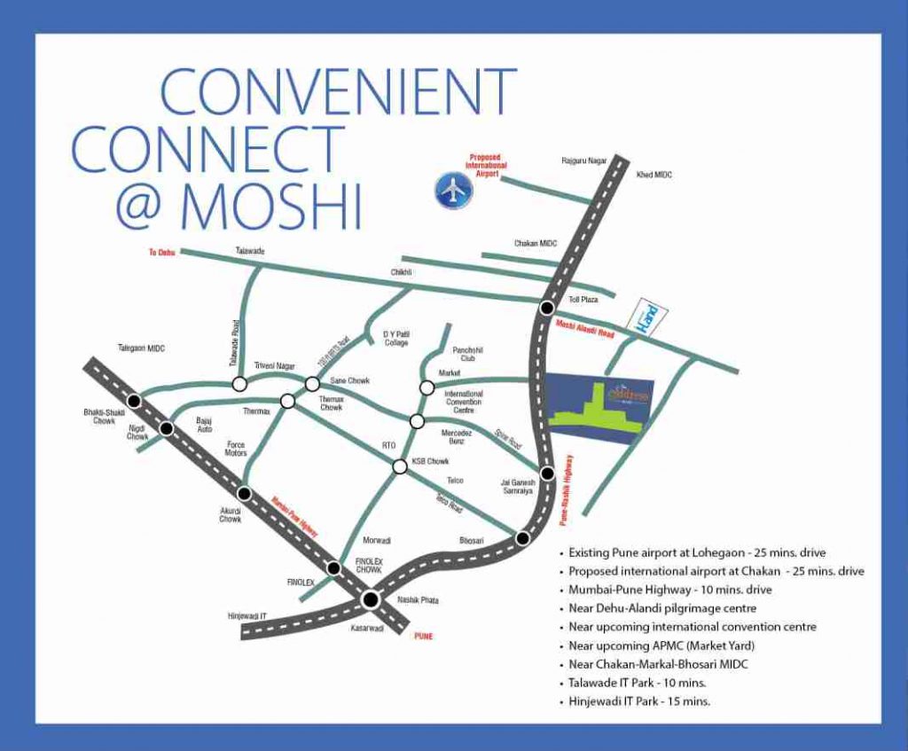 Siddhi The Address Moshi Location Map