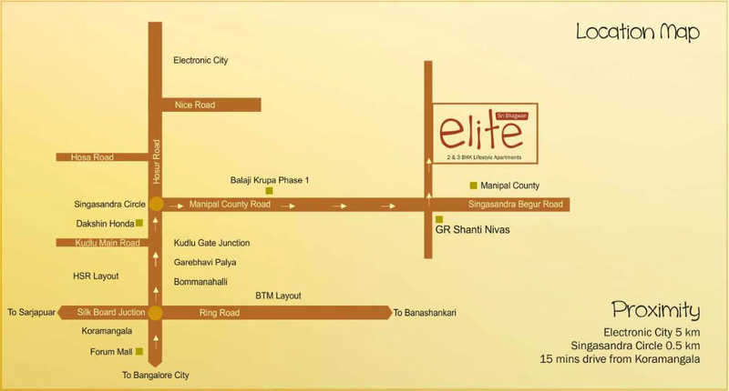 Sidvin Elite Location Map