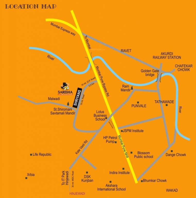 Silveroak Sarisha Location Map