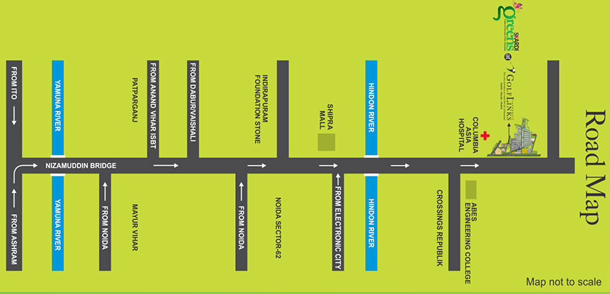 Skardi Greens Phase 2 Location Map