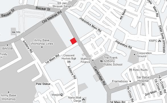 Skav Audel Location Map