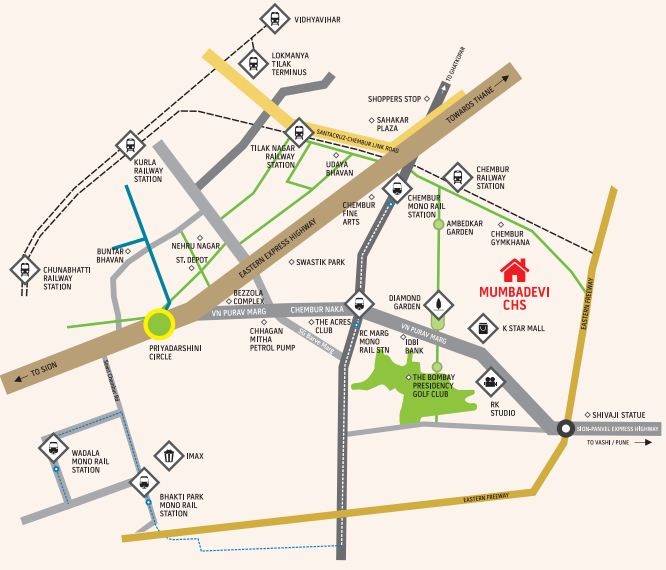 Skg Mumbadevi Location Map