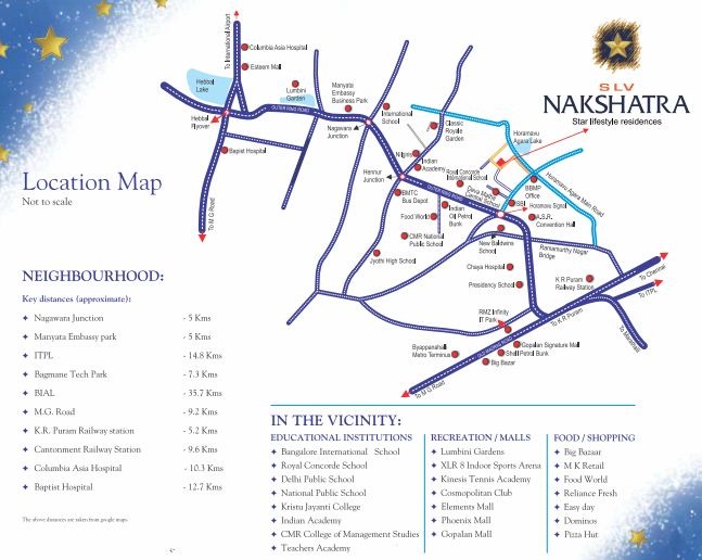 Slv Nakshatra Location Map