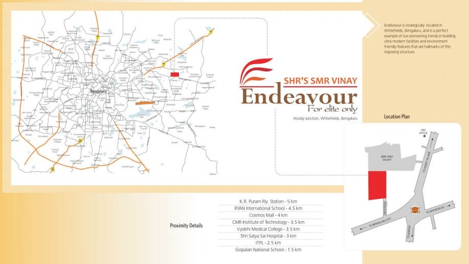 Smr Vinay Endeavour Location Map