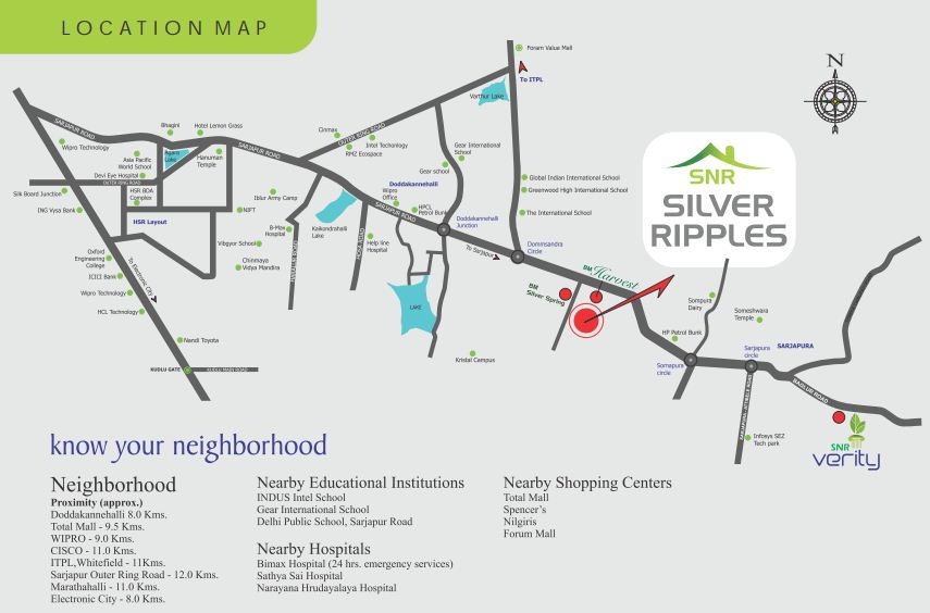 Snr Silver Ripples Location Map