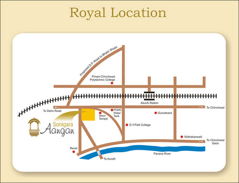 Sonigara Aangan Location Map