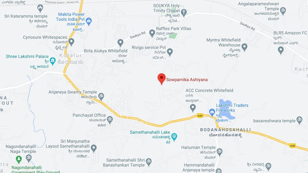 Sowparnika Ashiyana Location Map