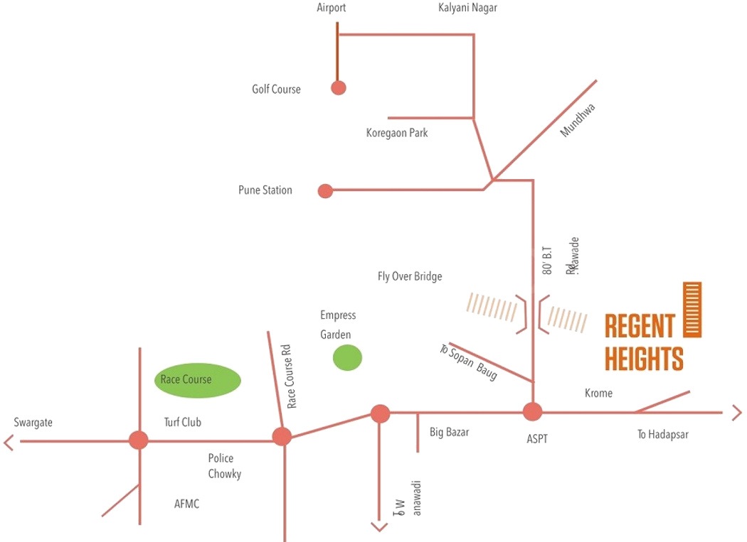Srs Regent Heights Location Map