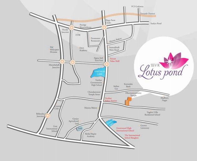 Ssvr Lotus Pond Location Map